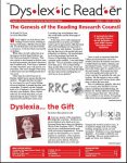 The Dyslexic Reader Issue 73 now available